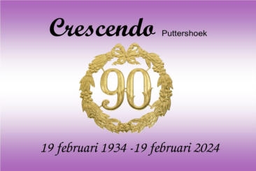 Gemengd koor Crescendo Puttershoek geeft concert samen met Liedertafel "Echo der Duinen" uit Loon op Zand op vrijdag 4 oktober 2024 in de Gereformeerde kerk aan de Rembrandtstraat 1 te Puttershoek.